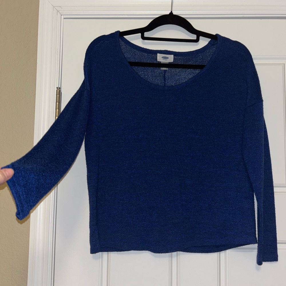 Old Navy Vibrant Blue Knit Top